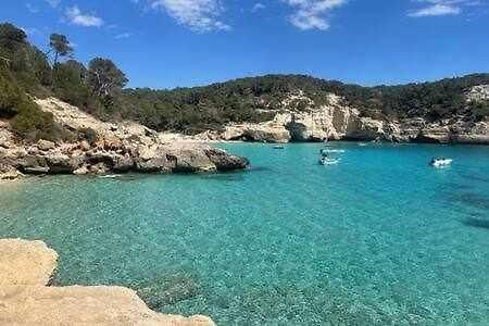 Boschapartamento De 2 Dormitorios Y Con Piscina Ciutadella  Bagian luar foto